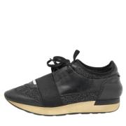 Balenciaga Vintage Pre-owned Tyg sneakers Black, Dam