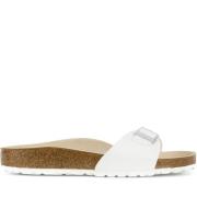 Birkenstock Vita syntetiska sliders för kvinnor White, Dam