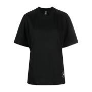 Adidas by Stella McCartney Logo-Print T-shirt av Stella McCartney Blac...