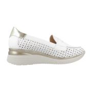 Pitillos Elegant Picados Loafers för Kvinnor White, Dam