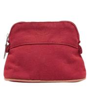 Hermès Vintage Pre-owned Canvas resvskor Red, Dam