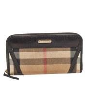 Burberry Vintage Pre-owned Canvas plnbcker Black, Dam