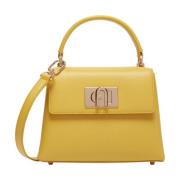 Furla 1927 Mini Topphandväska Yellow, Dam