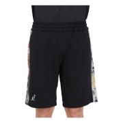 Australian Svarta Smash Mönster Herrshorts Black, Herr