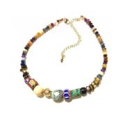 Gachon Pothier Sten Halsband med Vintagepärlor Multicolor, Dam