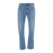 Jacob Cohën Regular Slim Blå Jeans Blue, Herr