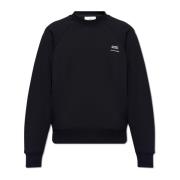 Ami Paris Sweatshirt med logotyp Black, Herr