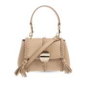 Chloé ‘Penelope Mini’ axelremsväska Beige, Dam