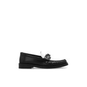 Jimmy Choo Addie läderloafers Black, Dam