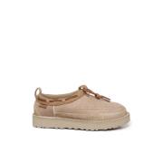 UGG Beiga Sandaler med Sheepskin och Mocka Beige, Dam