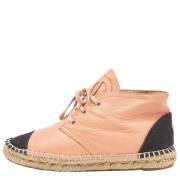 Chanel Vintage Pre-owned Canvas espadriller Orange, Dam