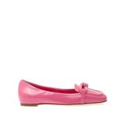 Halmanera Fuxia Läder Loafer Skor Pink, Dam