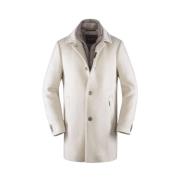 Moorer Lyxig Yangir Cashmere Kappa Beige, Herr