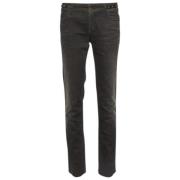 Gucci Vintage Pre-owned Denim jeans Black, Dam