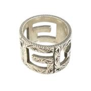 Gucci Vintage Pre-owned Silver ringar Gray, Dam