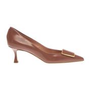 Ninalilou Naken Spänne Pump Beige, Dam