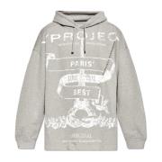 Y/Project Hoodie med logotyp Gray, Herr