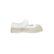 Marni Laeder sneakers White, Dam