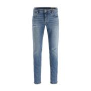 Jack & Jones Modernt och bekvämt Slim Fit Jeans Blue, Herr