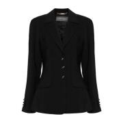 Alberta Ferretti Stilfull Blazer Black, Dam