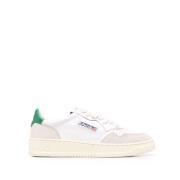 Autry Medalist Low Läder Sneakers Green, Dam