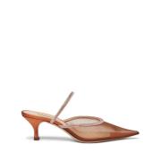 Casadei Scarlet Mimì Slingback med kristallrem Brown, Dam