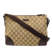 Gucci Vintage Pre-owned Canvas shoppers Brown, Dam