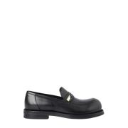 Martine Rose Excentriskt Runda Loafers Black, Dam