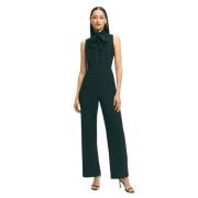 Brooks Brothers Svart stretch jumpsuit Black, Dam