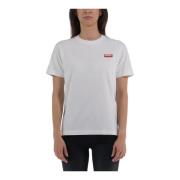 Kenzo Kortärmad T-shirt med Kenzo Paris Logo White, Dam
