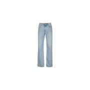 Ami Paris Bleach Blue Classic Fit Jeans Blue, Herr