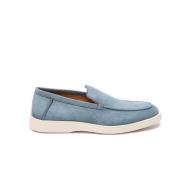 Santoni Blå Botanist Loafers Blue, Herr