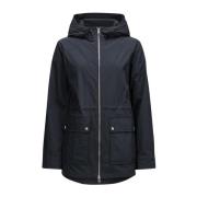 Woolrich Lätt sommarparka för kvinnor Blue, Dam