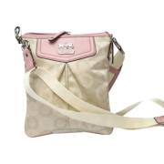 Coach Pre-owned Pre-owned Laeder axelremsvskor Pink, Dam