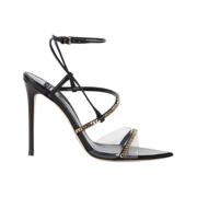 Elisabetta Franchi Stiliga Sandaler Black, Dam