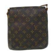 Louis Vuitton Vintage Pre-owned Canvas louis-vuitton-vskor Brown, Dam