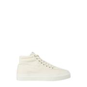 S.w.c. Stepney Workers Club Canvas Sneakers Beige, Dam