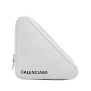 Balenciaga Vintage Pre-owned Laeder balenciaga-vskor White, Dam