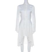 Alexander McQueen Pre-owned Pre-owned Tyg klnningar White, Dam