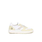 D.a.t.e. Stiliga Sneakers White, Dam