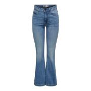 Jacqueline de Yong Stiliga Denim Jeans Blue, Dam