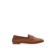 Casadei Antilop läderloafers Brown, Dam