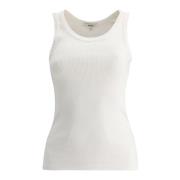 Agolde Poppy Tank Top White, Dam