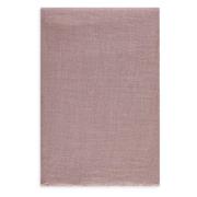 Rick Owens Rosa Cashmere och Siden Foulard med Mikro Fransar Pink, Dam