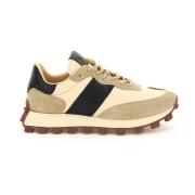 Tod's Suede Läder och Nylon Sneakers Multicolor, Herr