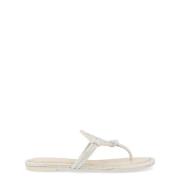 Tory Burch Mjuk Grå Strass Sandal Gray, Dam