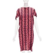 Marni Pre-owned Pre-owned Silke klnningar Red, Dam