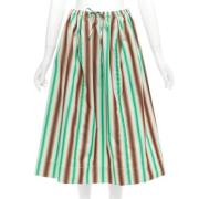 Marni Pre-owned Pre-owned Bomull nederdelar Green, Dam