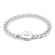 Gucci Silverarmband med Gucci Charm Gray, Dam