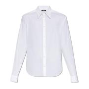 Balmain Bomullsskjorta White, Herr